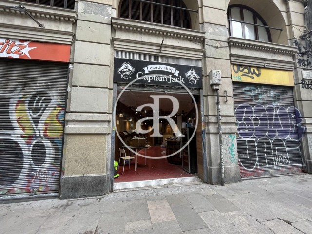 Retail space for rent in El Gòtic (Barcelona)
